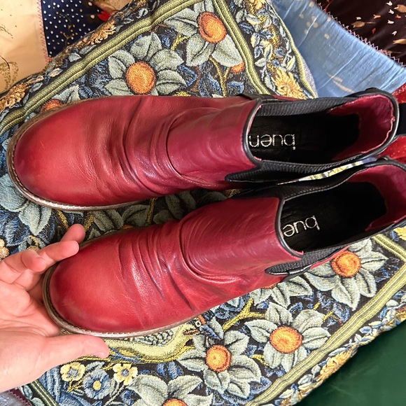Red leather boots - BUENO size US9 EU39 / Red boots - Picture 9 of 15